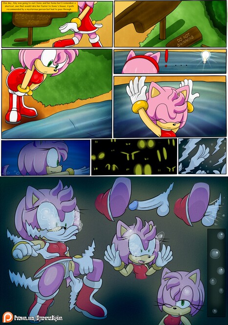 Eternal Deeps Zone Porn comic Cartoon porn comics on Sonic the Hedgehog