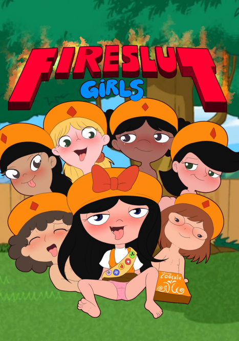 FireSlut Girls Porn comic Cartoon porn comics on Phineas and Ferb