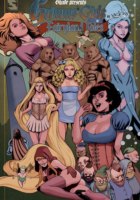 Grimms&#039; Girls in Fairyland Tales Porn comic Cartoon porn comics on Little Red Riding Hood
