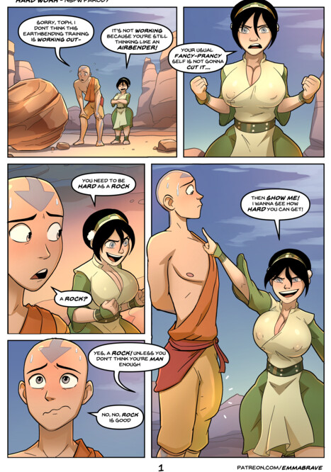 Hard Work Remake Porn comic Cartoon porn comics on Avatar: The Last Airbender