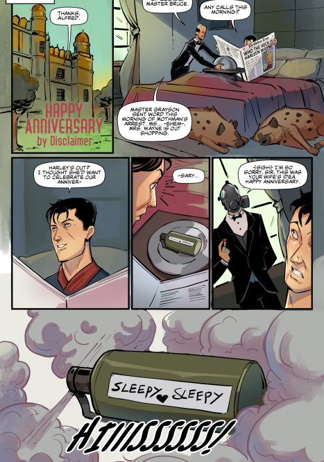 Harley Quinn&#039;s Anniversary Surprise Porn comic Cartoon porn comics on DC Universe