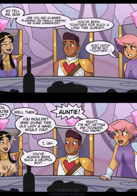 Helping Aunt Casta Porn comic Cartoon porn comics on She-Ra and the Princesses of Power