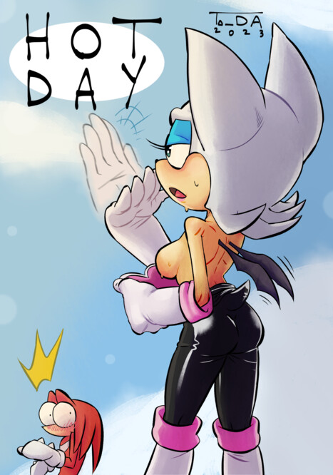 Hot Day Porn comic Cartoon porn comics on Sonic the Hedgehog