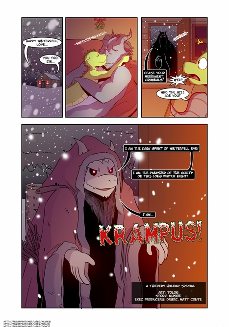 Krampus! A Thievery Holiday Special Gay Porn comic Yaoi comics [node:field_com_section:entity:name]