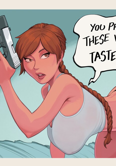 Lara Croft in Shoot Porn comic Cartoon porn comics on Tomb Raider