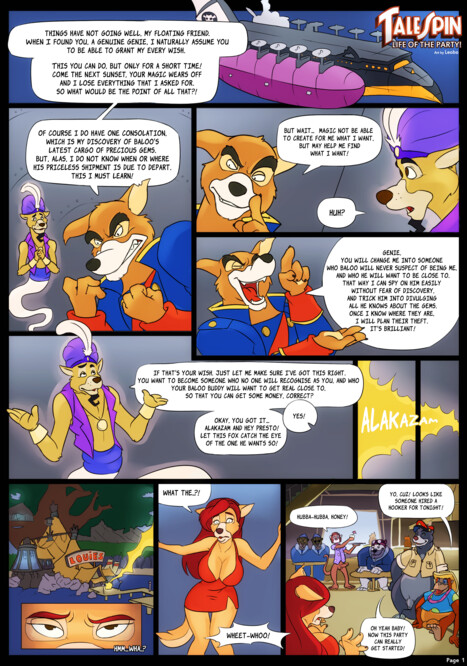 Life of the Party! Porn comic Cartoon porn comics on TaleSpin