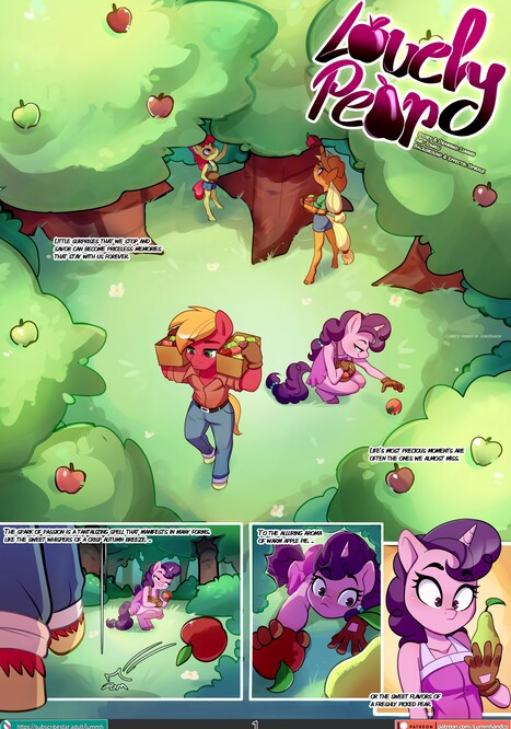Lovely Pear Porn comic Cartoon porn comics on My Little Pony: Friendship is Magic