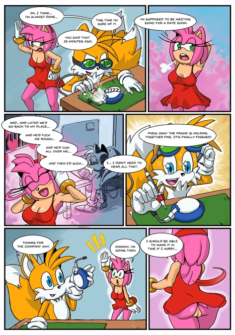 Malfunction Porn comic Cartoon porn comics on Sonic the Hedgehog