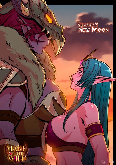 Mark of the Wild - Chapter 2: New Moon Porn comic Cartoon porn comics on Warcraft