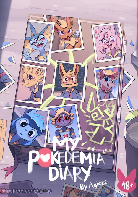 My Pokedemia Diary Porn comic Cartoon porn comics on Pokemon
