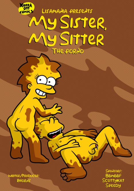 My Sister, My Sitter The porno Porn comic Cartoon porn comics on The Simpsons
