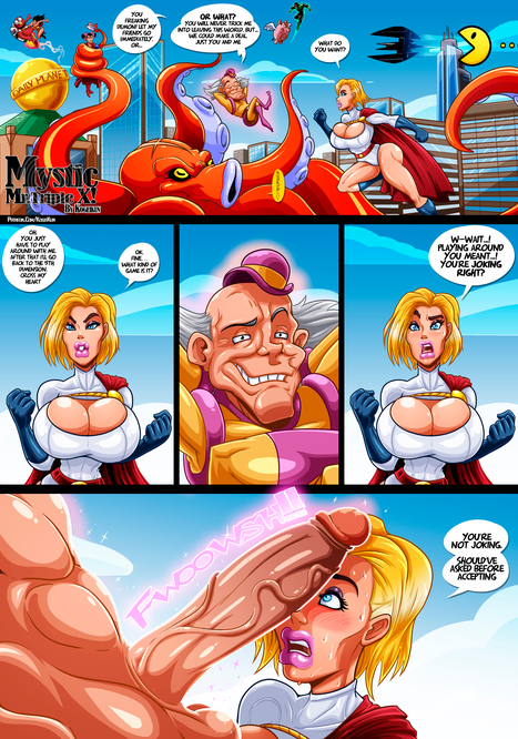 Mystic Mr.Triple X! Porn comic Cartoon porn comics on DC Universe