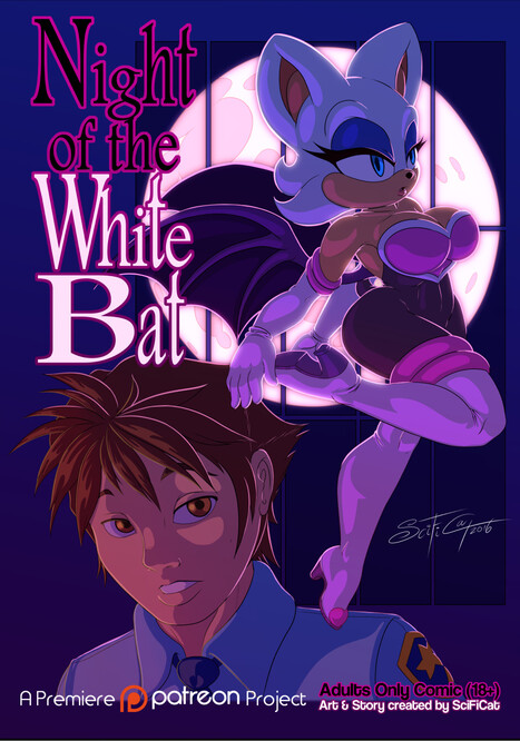 Night of The White Bat Porn comic Cartoon porn comics on Sonic the Hedgehog