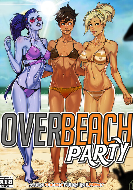 Overbeach Party Porn comic Cartoon porn comics on Overwatch