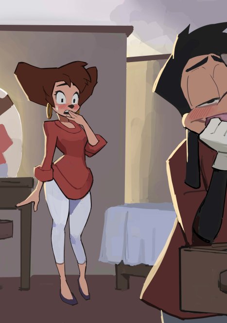 Peg x Max Porn comic Cartoon porn comics on Goof Troop
