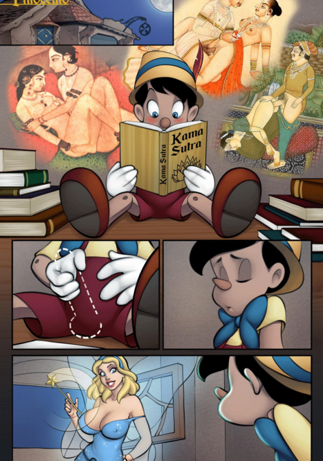 Pinocchio Porn comic Cartoon porn comics on Pinocchio