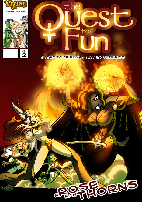 Quest For Fun 2 Porn comic Cartoon porn comics on Furry
