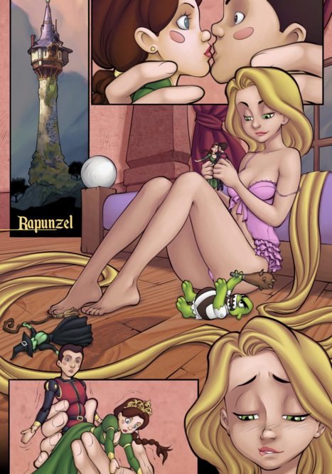 Rapunzel Porn comic Cartoon porn comics on Rapunzel