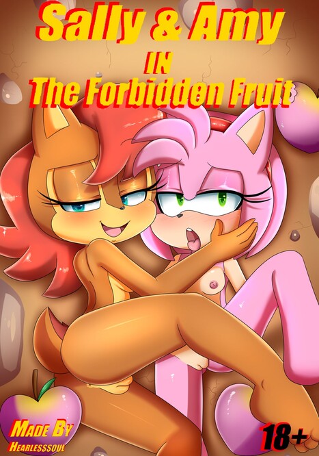 Sally and Amy in The Forbidden Fruit Porn comic Cartoon porn comics on Sonic the Hedgehog