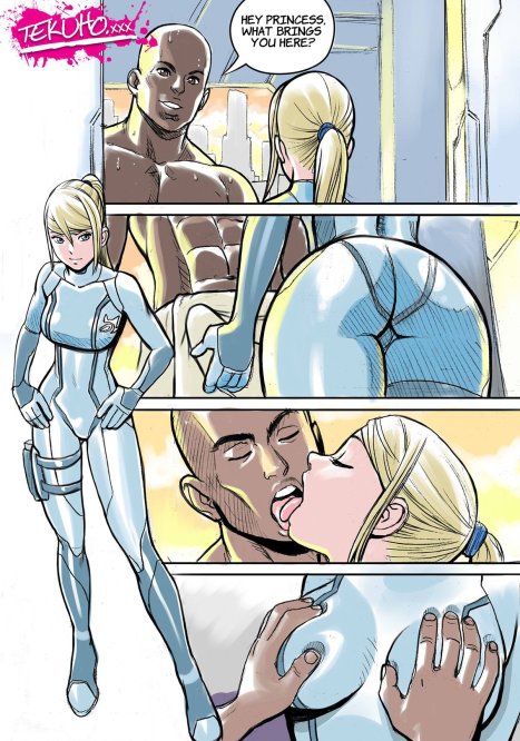 Samus XXX Porn comic Cartoon porn comics on Metroid