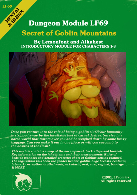 Secret of Goblin Mountains Porn comic Cartoon porn comics on Dungeons &amp; Dragons