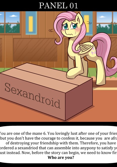 Sexandroid Porn comic Cartoon porn comics on My Little Pony: Friendship is Magic