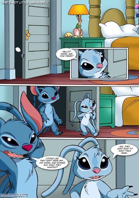 She is not little anymore Porn comic Cartoon porn comics on Lilo and Stitch