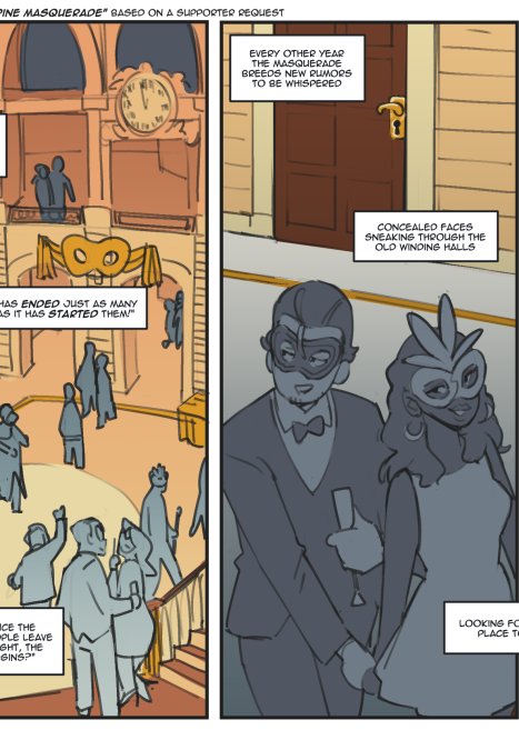 Silverpine Masquerade Porn comic Cartoon porn comics on Others