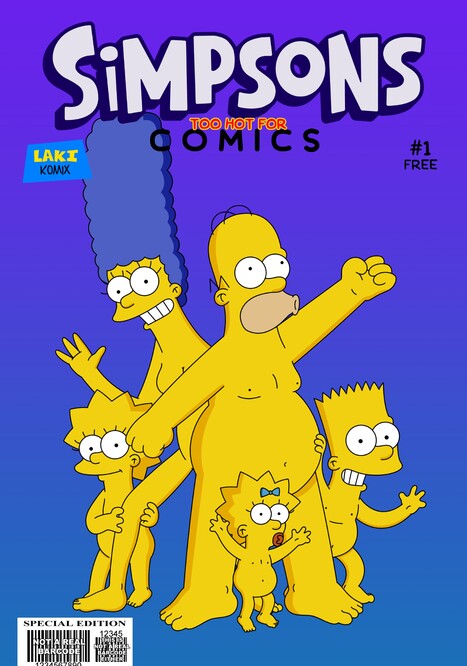 Simpsons: Too Hot For Comics Porn comic Cartoon porn comics on The Simpsons