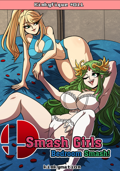 Smash Girls Samus and Palutena&#039;s Bedroom Smash! Porn comic Cartoon porn comics on Crossovers
