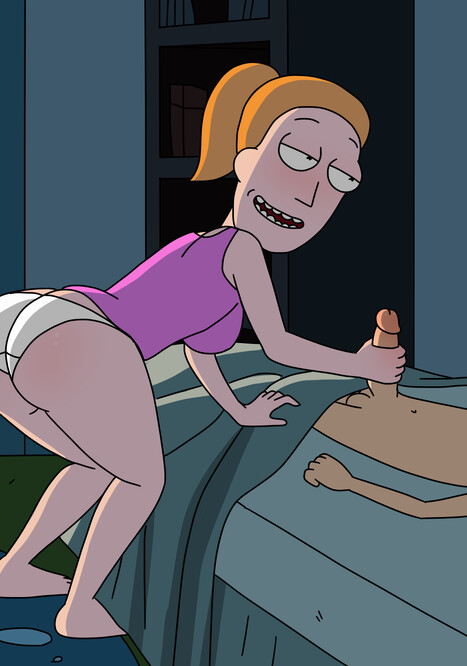 Sneaking Into Morty&#039;s Room at Night Porn comic Cartoon porn comics on Rick and Morty