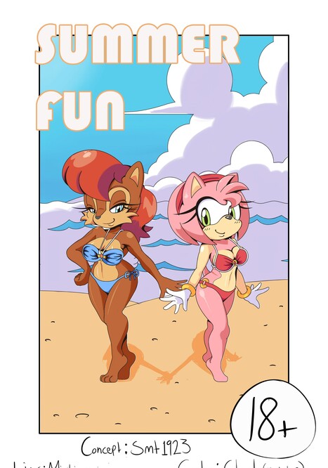 Summer Fun Porn comic Cartoon porn comics on Sonic the Hedgehog