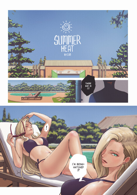 Summer Heat - CunCyun Porn comic Cartoon porn comics on Naruto