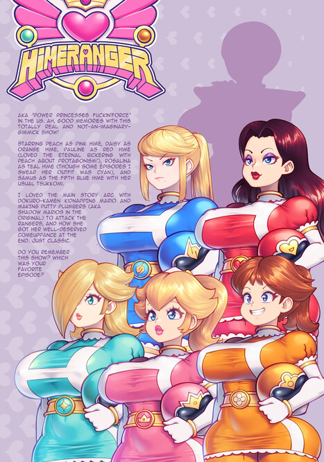 Super Hentai Himeranger! Porn comic Cartoon porn comics on Crossovers