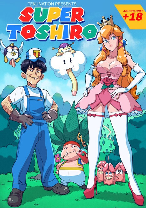 Super Toshiro Porn comic Cartoon porn comics on Super Mario Bros