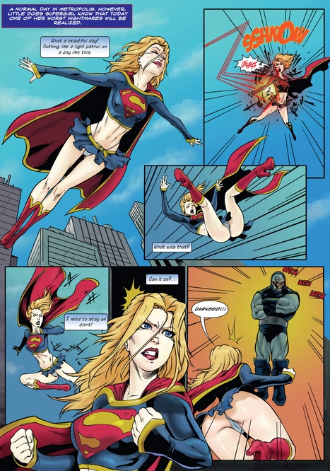 Supergirl&#039;s Last Stand Porn comic Cartoon porn comics on Trash