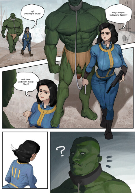 Super(hung)mutants Porn comic Cartoon porn comics on Fallout