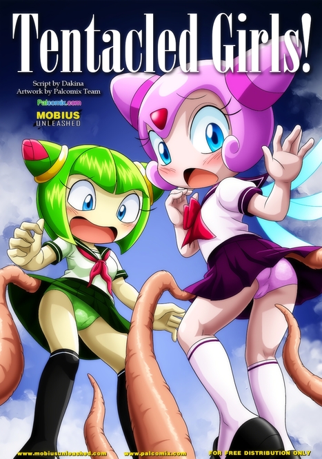 Tentacled Girls! Porn comic Cartoon porn comics on Sonic the Hedgehog