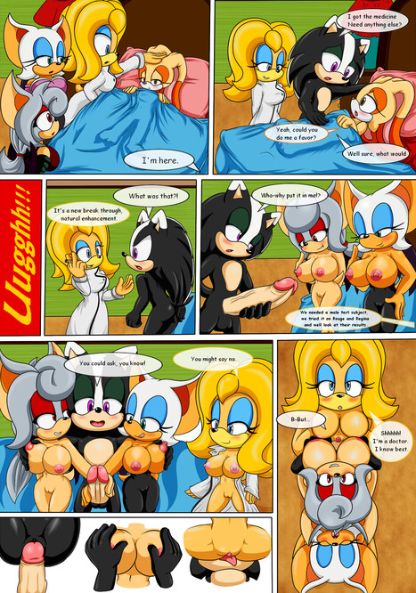 Test Subject Porn comic Cartoon porn comics on Sonic the Hedgehog: Mini comics