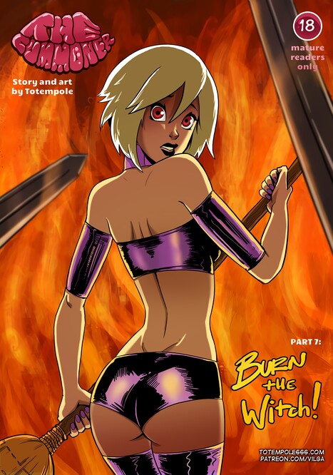 The Cummoner 07: Burn the Witch! Porn comic Cartoon porn comics on The Cummoner