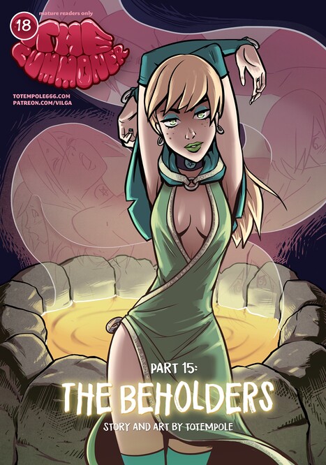 The Cummoner 15: The Beholders Porn comic Cartoon porn comics on The Cummoner
