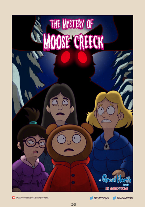 The Mystery of Moose Creeck Porn comic Cartoon porn comics on The Great North