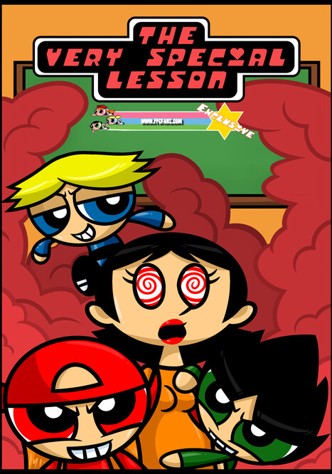 The Very Special Lesson Porn comic Cartoon porn comics on The Powerpuff Girls