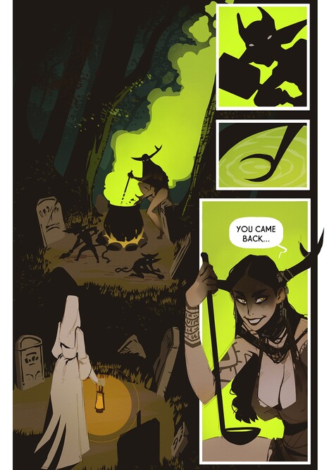 The Witch and the Nun Porn comic Cartoon porn comics on Others