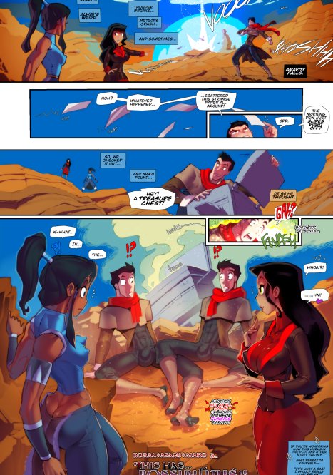Porn comics This has Possibilities on The Legend of Korra This has Possibilities Porn comic Cartoon porn comics on The Legend of Korra