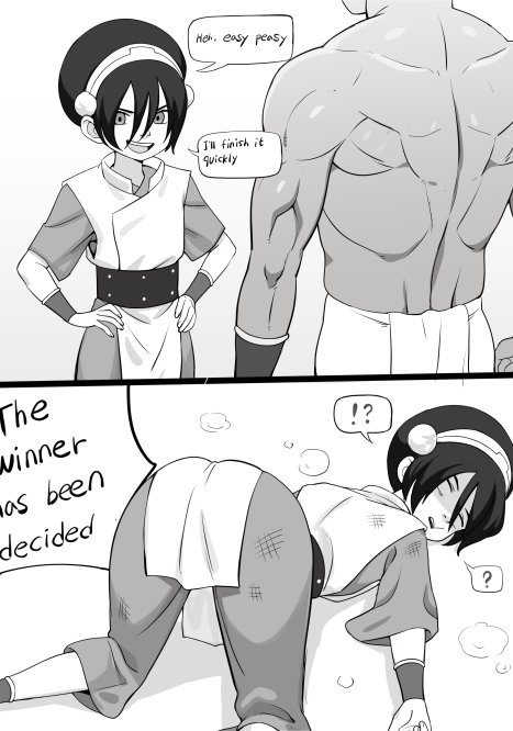 Toph Porn comic Cartoon porn comics on Avatar: The Last Airbender