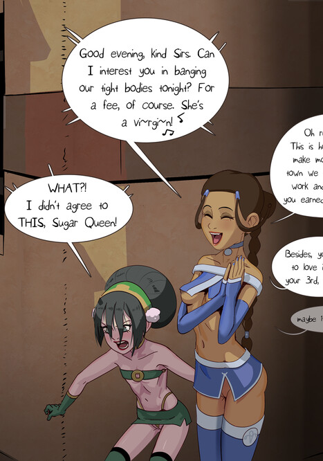 Toph Learns the Ropes Porn comic Cartoon porn comics on Avatar: The Last Airbender