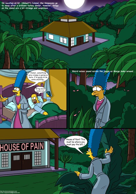 Treehouse Of Horror 1 Porn comic Cartoon porn comics on The Simpsons