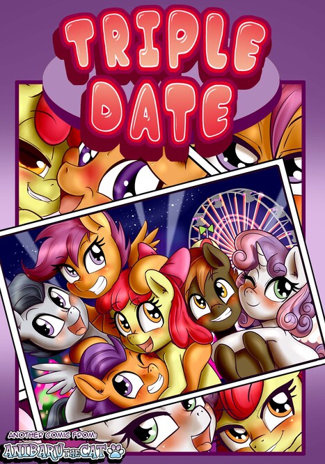 Triple Date Porn comic Cartoon porn comics on My Little Pony: Classic