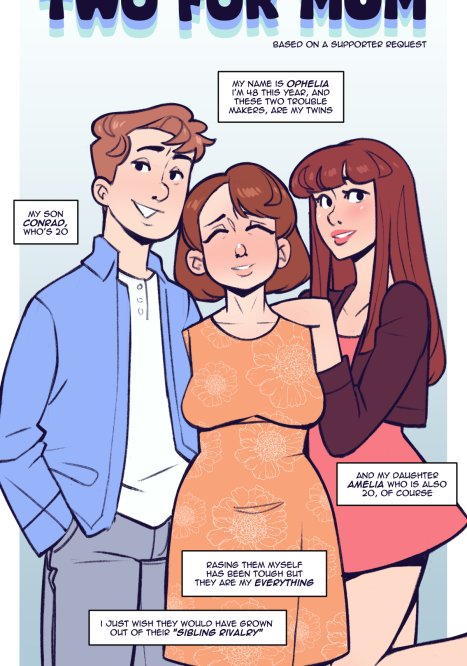 Two For Mum Porn comic Cartoon porn comics on Others